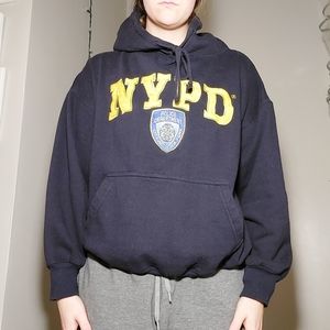 Dark blue NYPD sweater